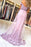 Lilac Off the Shoulder Mermaid Prom with Appliques Charming Beaded Evening Dress - Prom Dresses