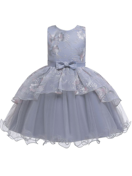 Flower Girl Dresses Sleeveless Tutu Gown Baby Flower Girl Dresses