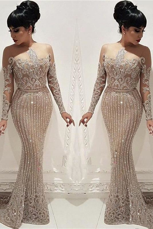 All Crystal Dress Prom