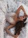 Luxury Long Sleeve V Neck Royal Ball Gown Wedding Dresses - wedding dresses