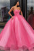 Marvelous Ball Gown Sweetheart Prom Dress Princess Floor Length Tulle Quinceanera Dresses - Prom Dresses