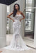 Mermaid Sweetheart Long Lace Appliques Sexy Wedding Dress - Wedding Dresses
