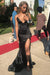 Modest V-Neck Side Slit Sleeveless Floor Length Prom Dresses - Prom Dresses