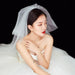 Multi-Layer Short Shoulder Length Wedding Veils | Bridelily - wedding veils