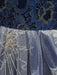 Flower Girl Dresses Navy Blue Jewel Neck Polyester Lace Polyester Tulle Sleeveless Ankle-Length A-Line Embroidered Kids Party Dresses