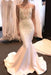 New-Arrival Sheer Neck Sleeveless Sweep Train Satin Mermaid Wedding Dress - Wedding Dresses