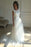 New Lace O-Neck Lace Tulle Boho Wedding Dresses - wedding dresses