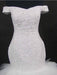 New Off the Shoulder Sequins Lace-up Mermaid Wedding Dresses - wedding dresses