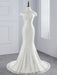 New Style Off-the-Shoulder Beaded Mermaid Wedding Dresses - Ivory / Floor Length - wedding dresses