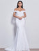 New Style Off-the-Shoulder Beaded Mermaid Wedding Dresses - wedding dresses