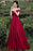 Off Shoulder Burgundy Satin Long Prom Dresses, Off the Shoulder Burgundy Formal Evening Dresses