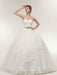 Off-The-Shoulder Lace Ball Gown Wedding Dresses - wedding dresses
