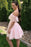 Off the Shoulder Pink Lace Short Prom Dresses, Off Shoulder Pink Homecoming Dresses, Pink Lace Formal Evening Dresses 