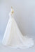 Open Back Appliques Tulle A-line Wedding Dress - Wedding Dresses