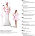 Pale Pink Court Train with Lace Appliques Sleeveless Wedding Dress - Wedding Dresses