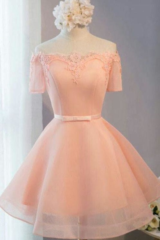 Pastel Orange Prom Dresses