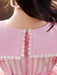 Pink Flower Girl Dresses Designed Neckline Short Sleeves Lace Tulle Embroidered Kids Social Party Dresses