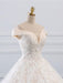 Popular Off-the-Shoulder Lace-Up Ball Gown Wedding Dresses - wedding dresses