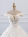 Popular Off-the-Shoulder Lace-Up Ball Gown Wedding Dresses - wedding dresses