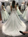 Precious Shinny Beaded Strapless Ball Gown Wedding Dress - Wedding Dresses