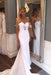 Pretty Sheath Sleeveless Long Beach with Lace Wedding Dress - Wedding Dresses