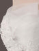 Princess Ball Gown Wedding Dresses Strapless Lace Applique Beaded Ivory Maxi Bridal Dress