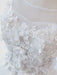 Princess Wedding Dresses Ball Gowns Lace Flowers Applique Sleeveless Bridal  Gowns With Train