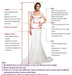 Red Mermaid Deep V Neck Lace Appliques Mermaid Prom Dresses - Prom Dresses