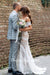 SD0369 Ivory Lace Beach Wedding Dresses Sweetheart Neck Rustic Boho Wedding Dresses - wedding dresses