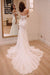 Sexy Off Shoulder Appliqued Beach with Court Train Ivory Wedding Dress - Wedding Dresses