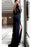 Sexy Sleeve Split Lace Prom Side Slit Long Evening Dress - Prom Dresses