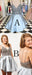 Sexy V-neck Straps Beads Homecoming Mini Short Prom Dresses Party Dress - Prom Dresses