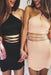 Sheath Princess Halter Sleeveless Black Short Homecoming Mini Party Dresses - Prom Dresses