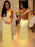 Sheath/Column One-Shoulder Applique Long Sleeves Sweep/Brush Train Chiffon Dresses - Prom Dresses