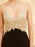 Sheath/Column V-neck Beading Sleeveless Sweep/Brush Train Spandex Dresses - Prom Dresses