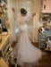 Sheer O-Neck Long Sleeve Lace Mermaid Wedding Dresses - wedding dresses