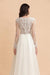 Simple Long Sleeves Lace Floor Length Boho Wedding Dresses - wedding dresses