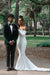 Simple Long SLeeves Sweetheart Mermaid Prom Dresse with Train - Prom Dresses