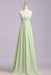 Simple Sweetheart Chiffon Prom Dress Long Pleated Sleeveless Bridesmaid Dresses - Prom Dresses