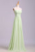 Simple Sweetheart Chiffon Prom Dress Long Pleated Sleeveless Bridesmaid Dresses - Prom Dresses