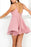 Simple V Neck Sleeveless Homecoming Cute Mini Prom Gown Cheap Party Dress - Prom Dresses