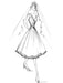 Simple Wedding Dresses Ivory Wedding Dress Knee-Length Backless Straps Lace Bridal Dress