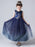 Flower Girl Dresses Jewel Neck Sleeveless Embroidered Kids Party Dresses