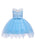 Flower Girl Dresses Designed Neckline Sleeveless Embroidered Kids Social Party Dresses