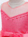 Flower Girl Dresses Designed Neckline Sleeveless Embroidered Kids Social Party Dresses
