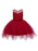 Flower Girl Dresses Designed Neckline Sleeveless Embroidered Kids Social Party Dresses