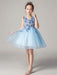 Flower Girl Dresses Jewel Neck Sleeveless Flowers Kids Party Dresses