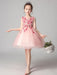 Flower Girl Dresses Jewel Neck Sleeveless Flowers Kids Party Dresses