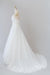 Spaghetti Strap Applique Tulle A-line Wedding Dress - Wedding Dresses