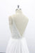Spaghetti Strap Lace Chiffon A-line Wedding Dress - Wedding Dresses